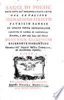 Saggi di poesie