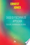 Saggi di psicoanalisi applicata Vol. II