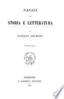 Saggi di storia e letteratura