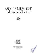 Saggi e memorie di storia dell'arte
