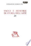 Saggi e memorie di storia dell'arte