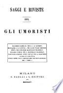 Saggi e riviste
