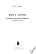Saggi e sondaggi