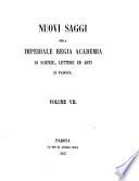 Saggi scientifici e letterari dell'Accademia di scienze, lettere ed arti di Padova
