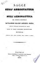 Saggi sull'aerostatica e sull'aeronautica Marco Antonio Costa