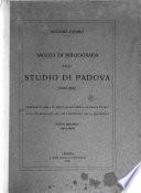 Saggio di bibliografia dello Studio di Padova (1500-1920) ...: 1841-1920
