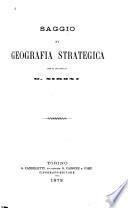 Saggio di geografia strategica