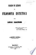 Saggio di Lozioni di Filosofia Estetica