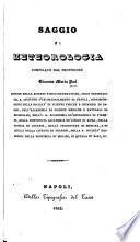 Saggio di Meteorologia