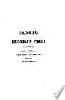 Saggio di una bibliografia storica ferrarese
