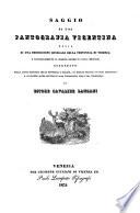 Saggio di una pantografia Vicentina ossia di una descrizione generale della provincia di Vicenza