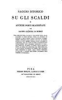 Saggio istorico su gli scaldi