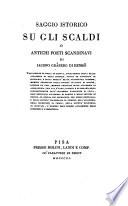 Saggio Istorico Su Gli Scaldi O Antichi Poeti Scandinavi