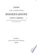 Saggio sopra i Giardini Inglesi, dissertazione ... Inserita nel volume IV. degli atti dell'Accademia di Scienze ... di Padova