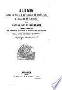 Saggio sopra il modo e le regole di osservare e massime in medicina