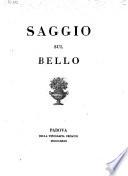 Saggio sul bello
