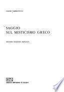 Saggio sul misticismo greco