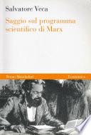 Saggio sul programma scientifico di Marx