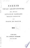 Saggio sull'agopuntura