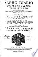 Sagro diario domenicano