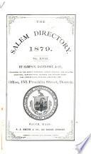 Salem City Directory, Salem, Mass