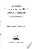 Salinger's Catcher in the Rye