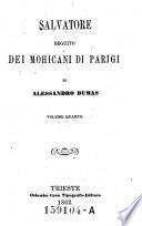Salvatore, seguito dei Mohicani di Parigi