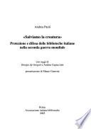 Salviamo la creatura