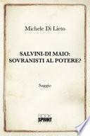 Salvini-Di Maio: sovranisti al potere?