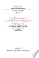 San Bonaventura e san Tommaso d'Aquino