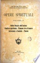 San Giovanni della Croce, Opere Spitituali, 2
