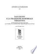 San Giusto e la tradizione martiriale tergestina