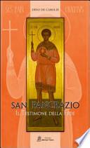 San Pancrazio. Il testimone della fede