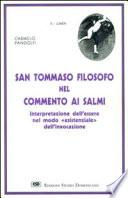 San Tommaso filosofo nel Commento ai Salmi