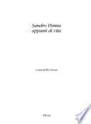 Sandro Penna, appunti di vita