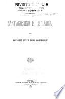 Sant' Agostino e Petrarca nei rapporti delle loro confessioni