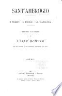 Sant' Ambrogio, i tempi--l'uomo--la basilica