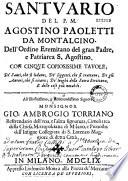 Santuario del p.m. Agostino Paoletti da Montalcino