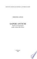 Saperi antichi