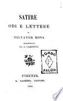 Satire, odi e lettere di Salvator Rosa