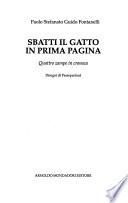Sbatti il gatto in prima pagina
