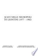Scavi nelle necropoli di Leontini (1977-1982)
