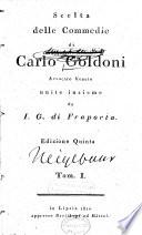Scelta delle commedie di Carlo Goldoni, avvocato veneto