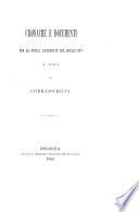 Scelta di curiosità letterarie inedite o rare dal secolo XIII al XIX.
