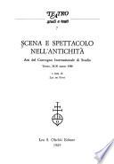 Scena e spettacolo nell'antichità