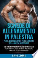 Schede Di Allenamento in Palestra Per Il Bodybuilding E Per l'Aumento Della Massa Muscolare