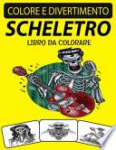 Scheletro Libro Da Colorare