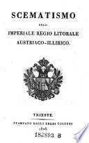 Schematismo Dell' Imperiale Regio Litorale Austriaco-Illirico
