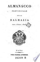 Schematismo Provinciale Della Dalmazia