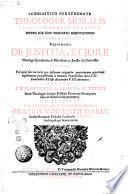 Scholastico sub schemate theologiae moralis primus in medium egressus, septem sub uno tractatu disputationes ad Scoti mentem concinnatas expromens, De justitia, et jure theologis speculativis, & moralibus, ac juristis, & canonistis perutiles, ... auctore p. Bonaventura Trotta a' Veteri ..